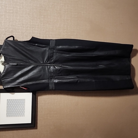 Spanx Leather-Like Fitted Dress - Picture 6 of 13